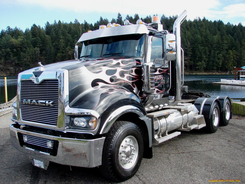 автомобили, mack
