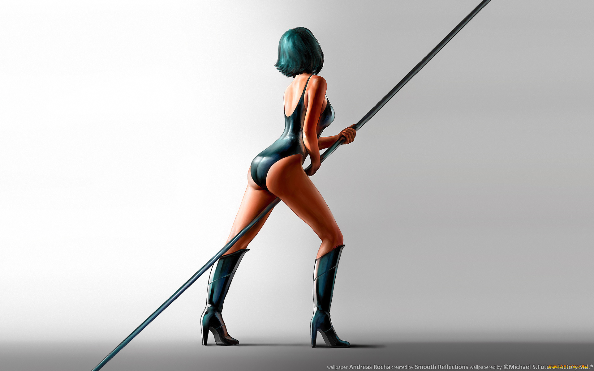 smooth, reflections, рисованные