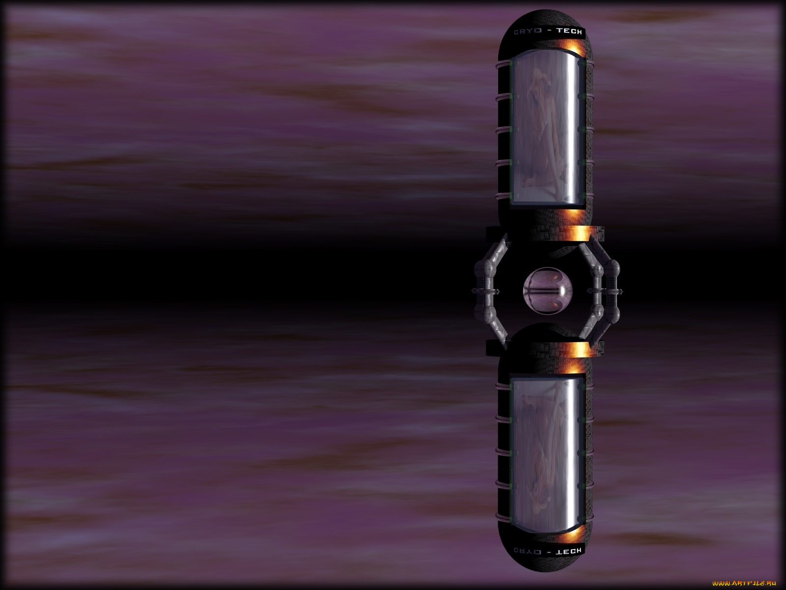 3д, графика, другое, фон, сиреневый