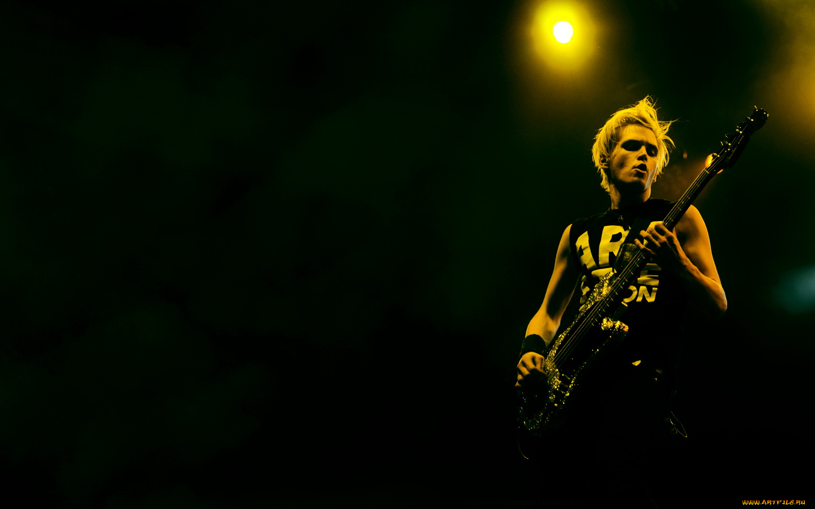 музыка, другое, тёмный, гитара