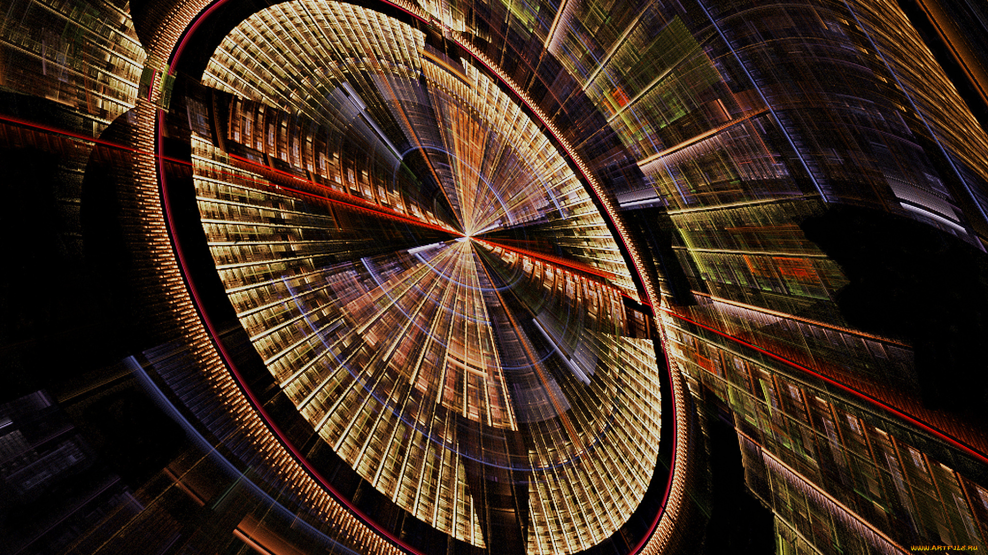 3д, графика, fractal, фракталы, абстракция, узор