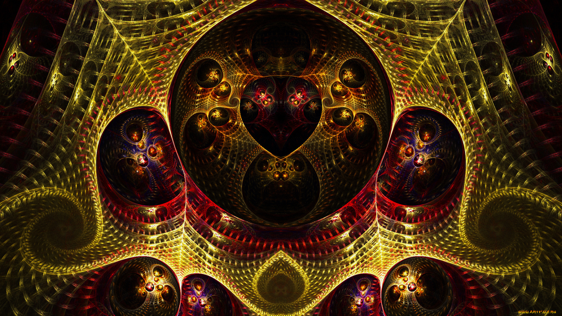 3д, графика, fractal, фракталы, узор, абстракция