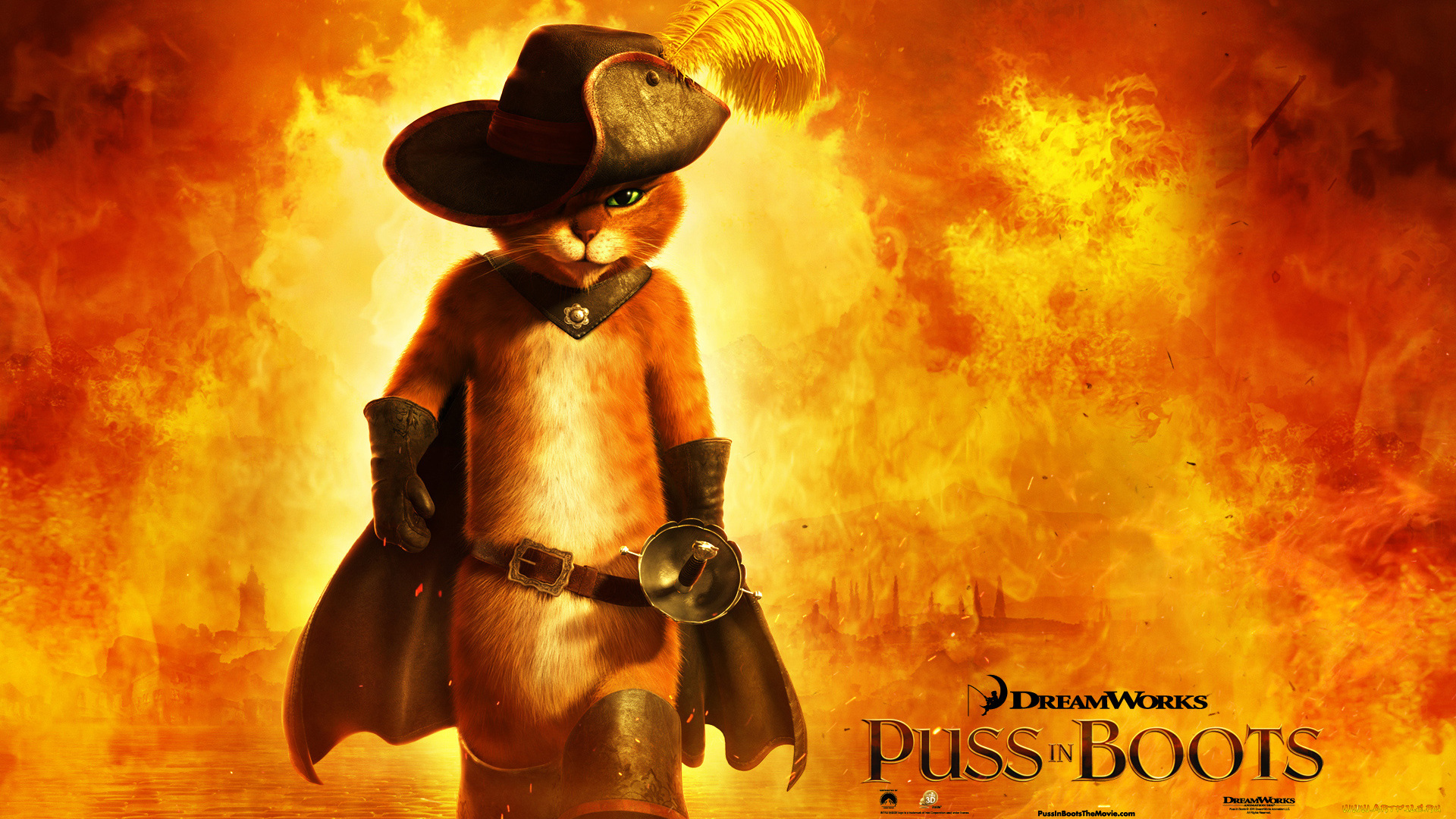 puss, in, boots, мультфильмы, кот, в, сапогах