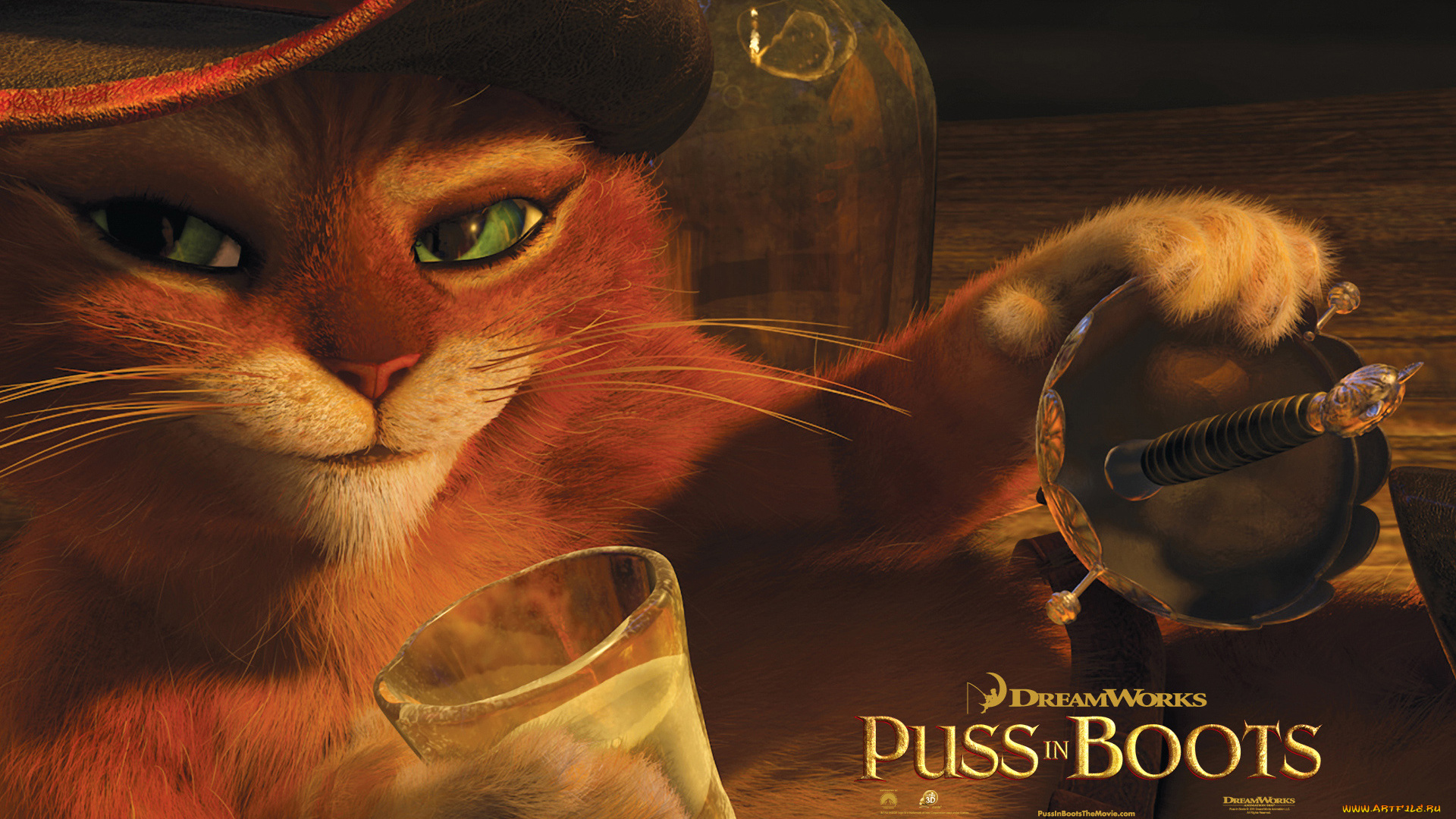 puss, in, boots, мультфильмы, кот, в, сапогах