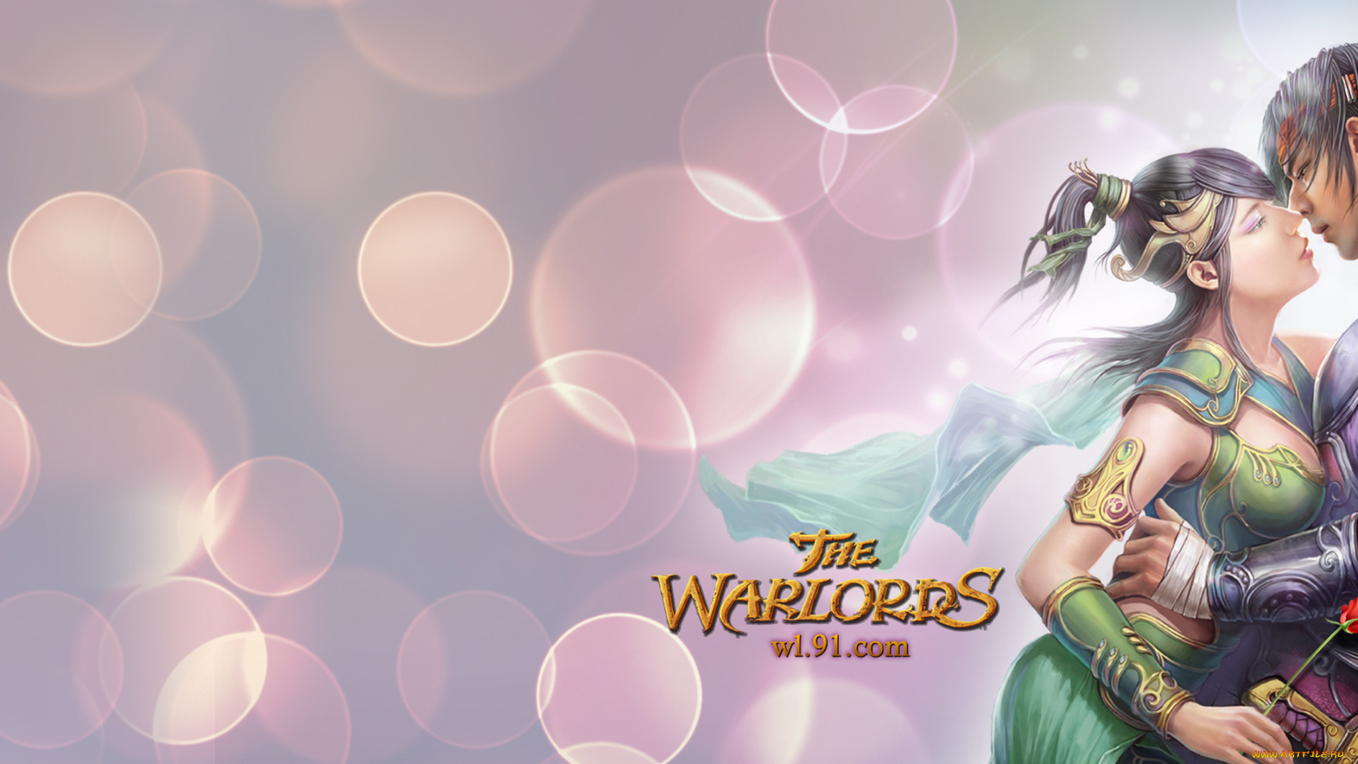 видео, игры, the, warlords, встреча, парень, девушка