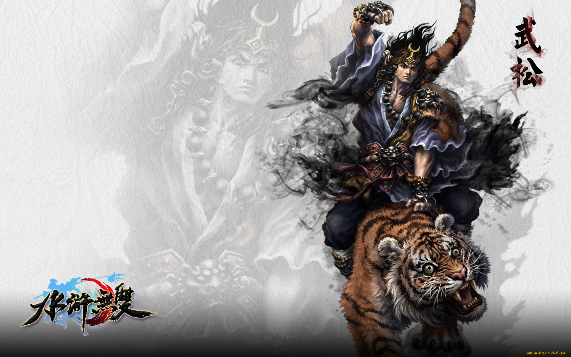 видео, игры, ~~~другое~~~, тигр, девушка