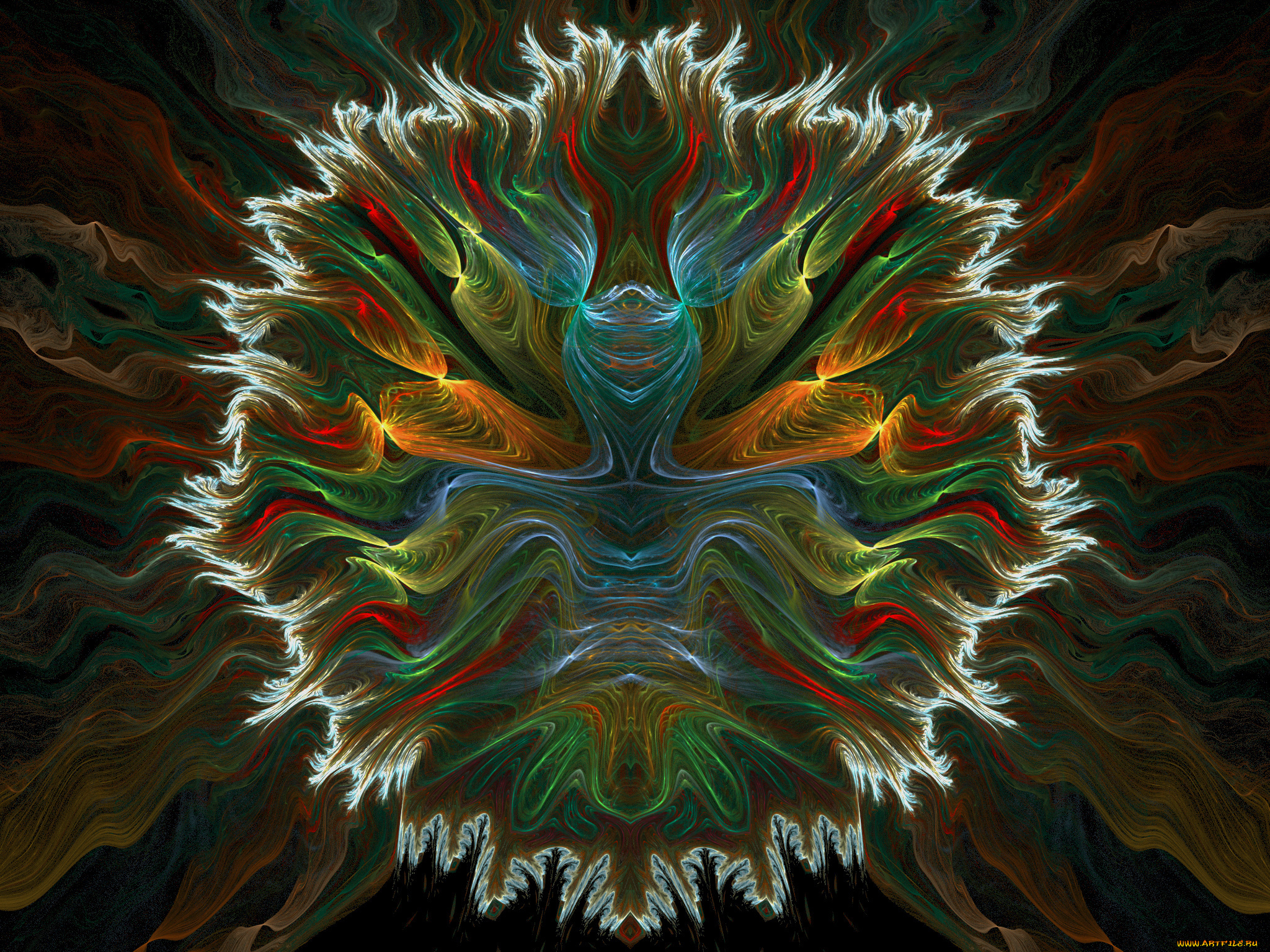 3д, графика, fractal, фракталы, узор, абстракция