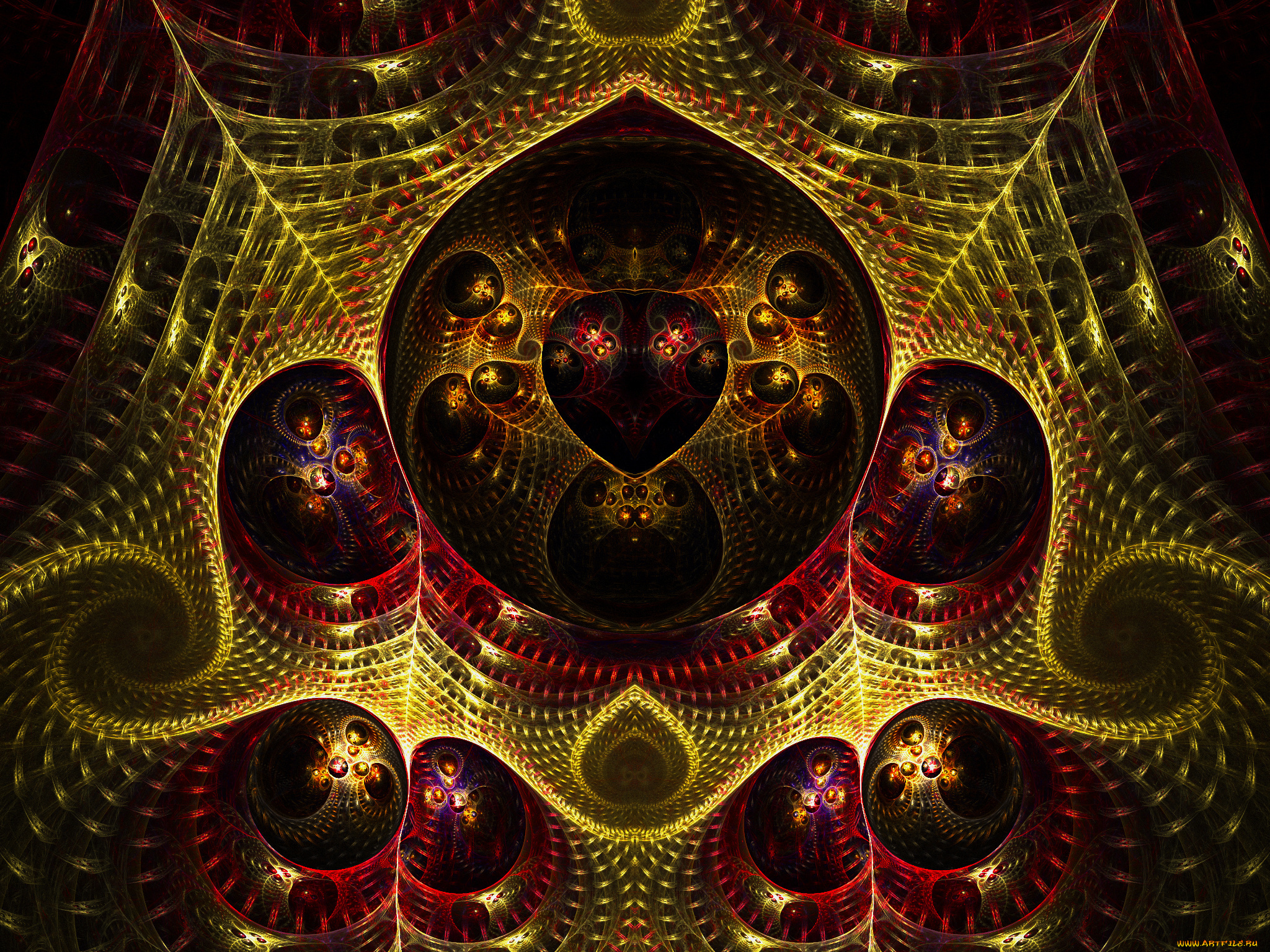 3д, графика, fractal, фракталы, узор, абстракция