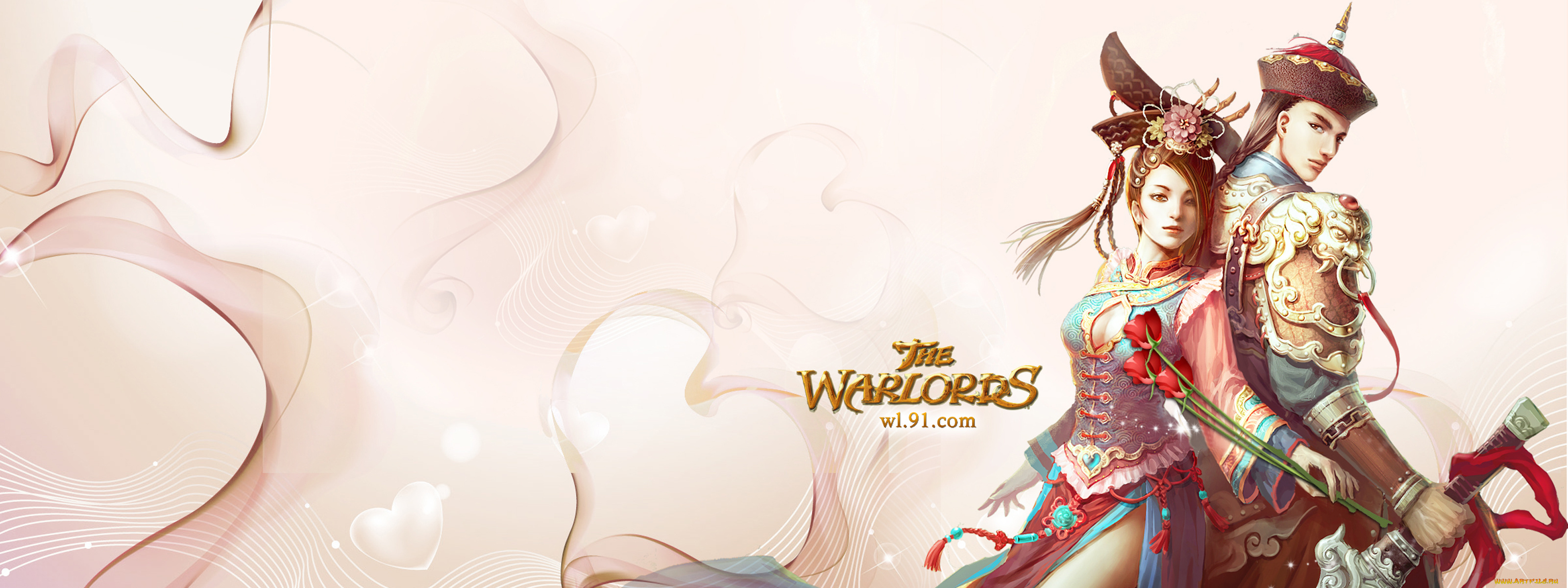 видео, игры, the, warlords, парень, девушка