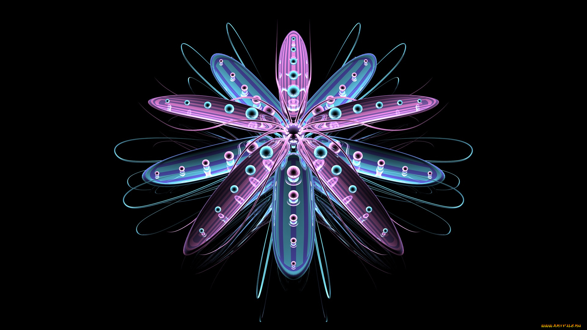 3д, графика, fractal, фракталы, узор