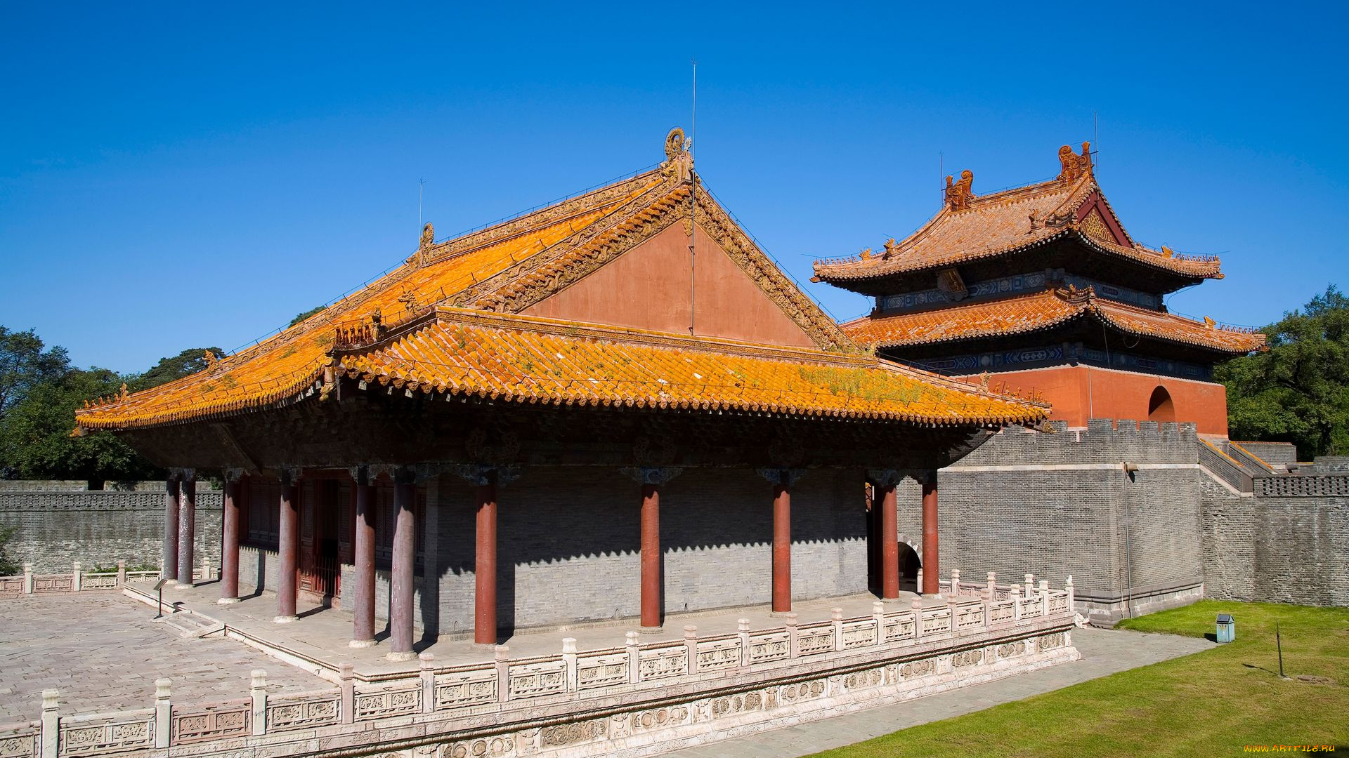 города, буддистские, другие, храмы, шэньян