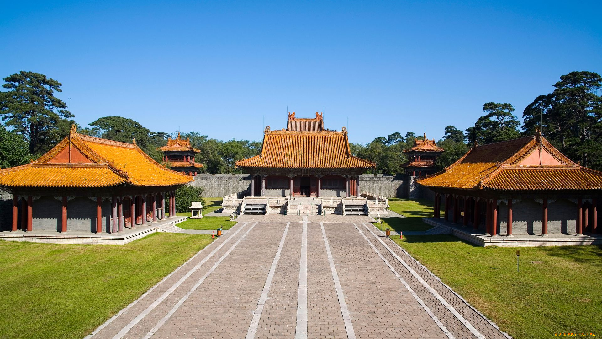 города, буддистские, другие, храмы, шэньян