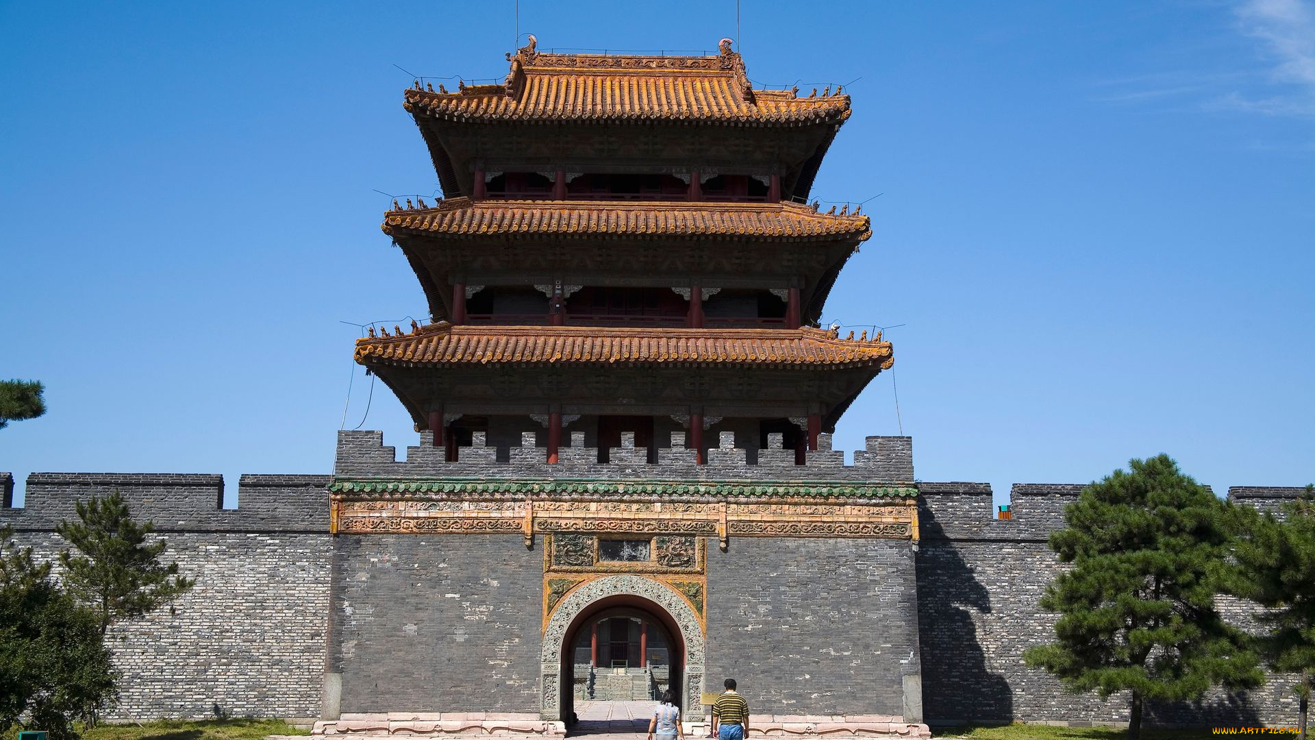 города, буддистские, другие, храмы, шэньян