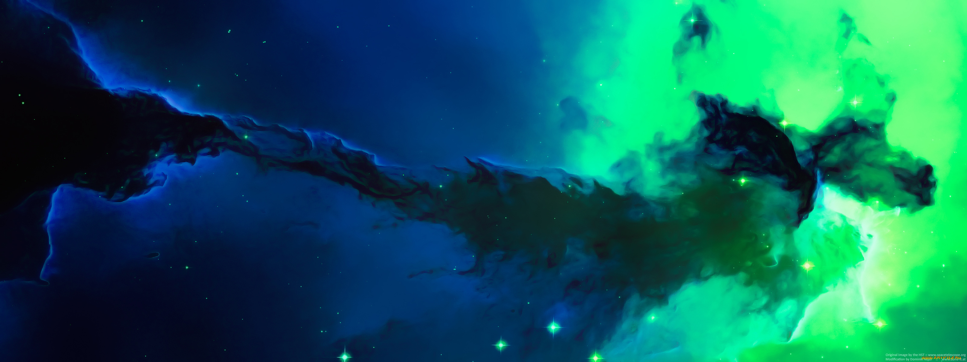 туманность, космос, арт, галактики, звезды, туманности, вселенная