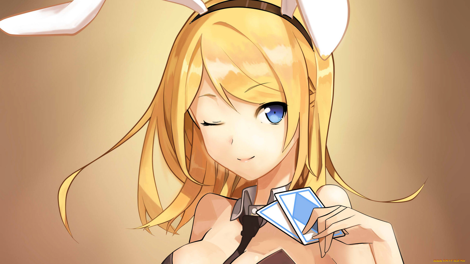 sword, girls, аниме, карты, ушки