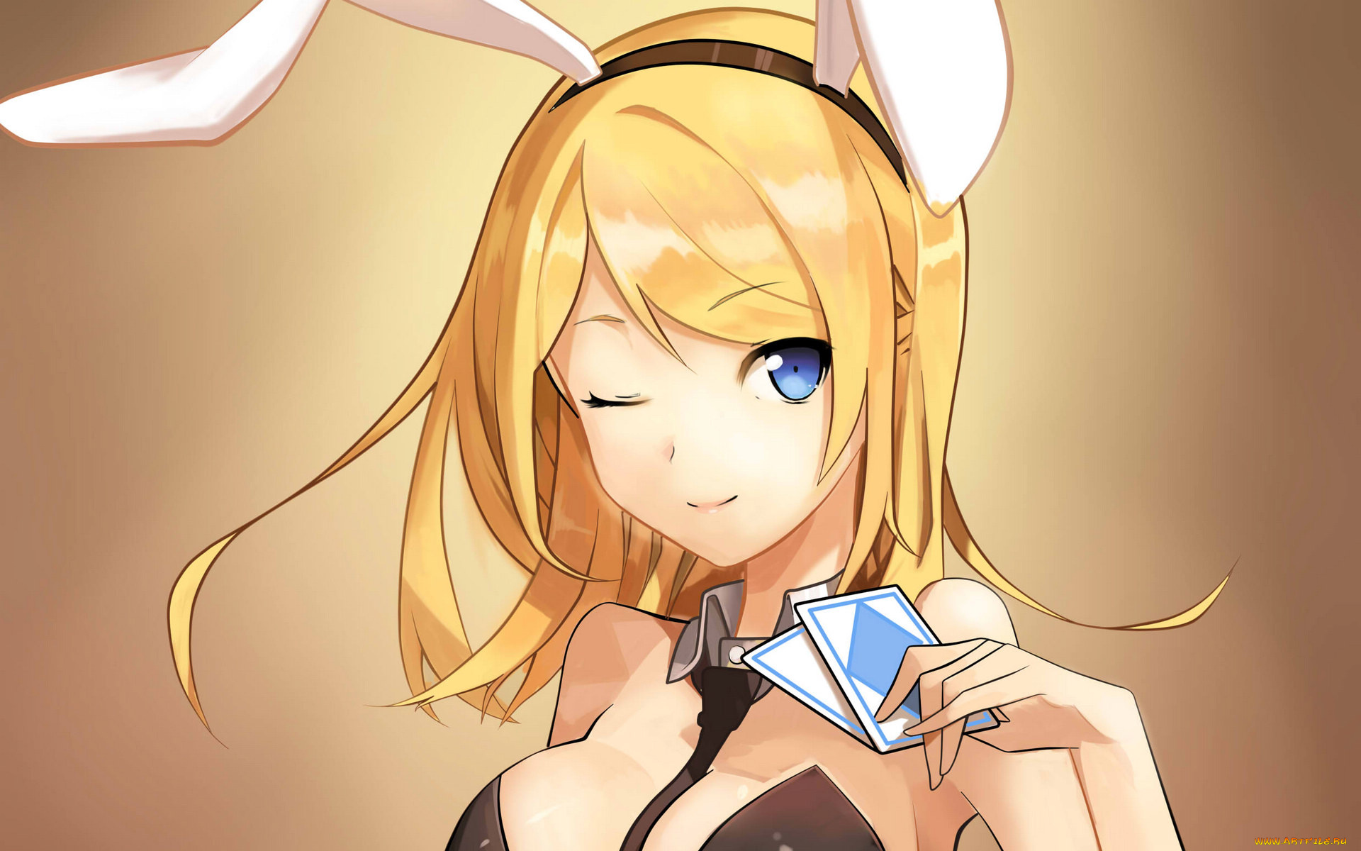 sword, girls, аниме, карты, ушки