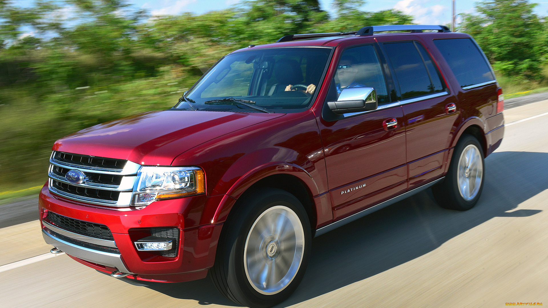 2015, ford, expedition, автомобили, ford, красный, форд