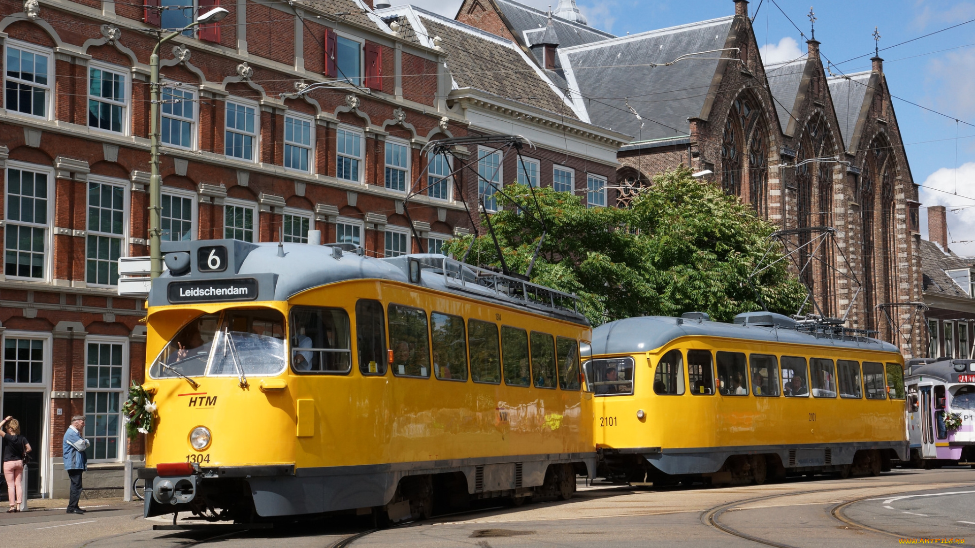 техника, трамваи, город, трамвай, рельсы, улица