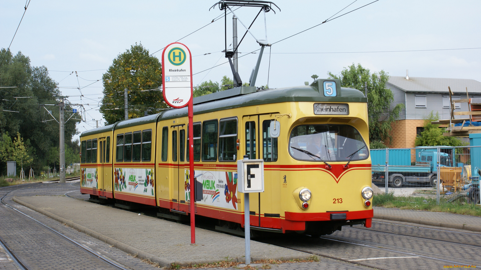 техника, трамваи, трамвай, рельсы, улица, город