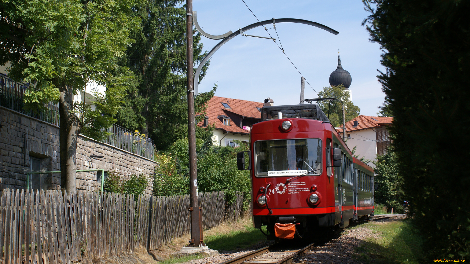 техника, трамваи, трамвай, рельсы, улица, город