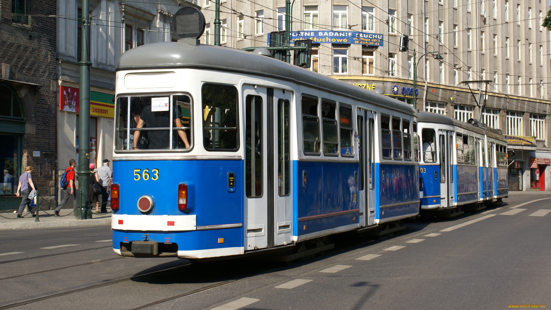 техника, трамваи, трамвай, улица, рельсы, город