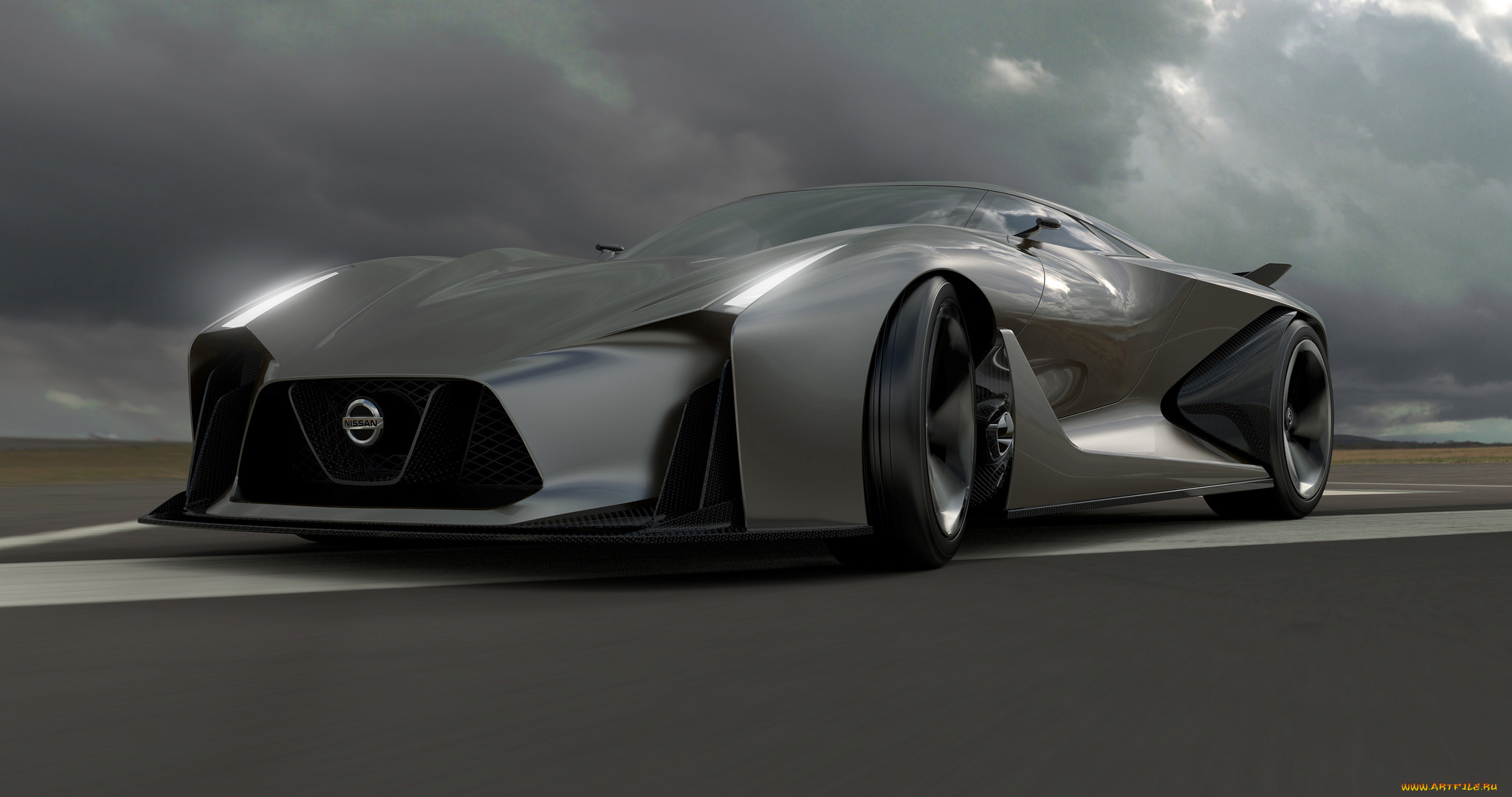 nissan, concept, 2020, vision, gt, автомобили, 3д, спорткар, ниссан