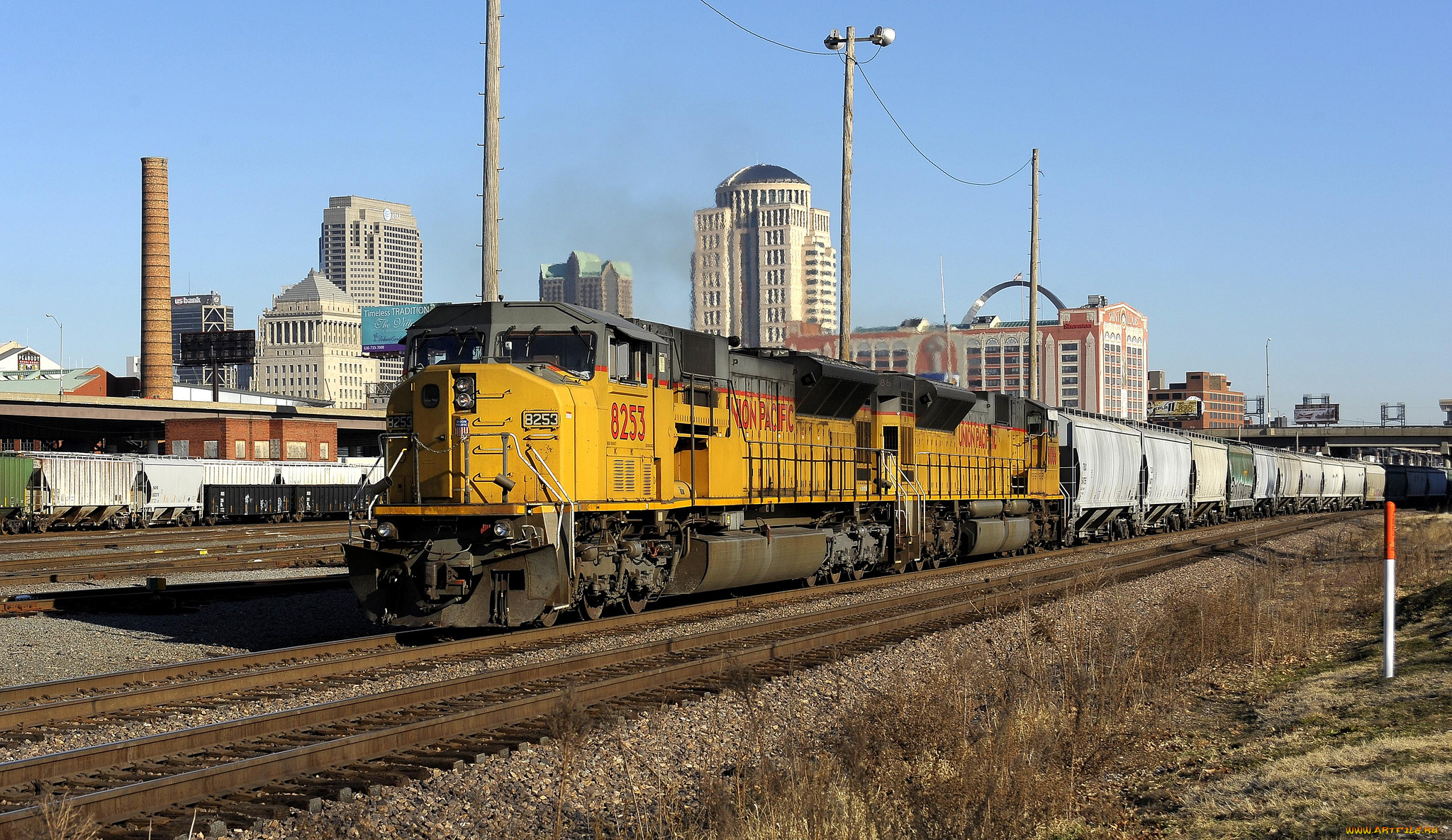 техника, поезда, дорога, состав, железная, локомотив, рельсы