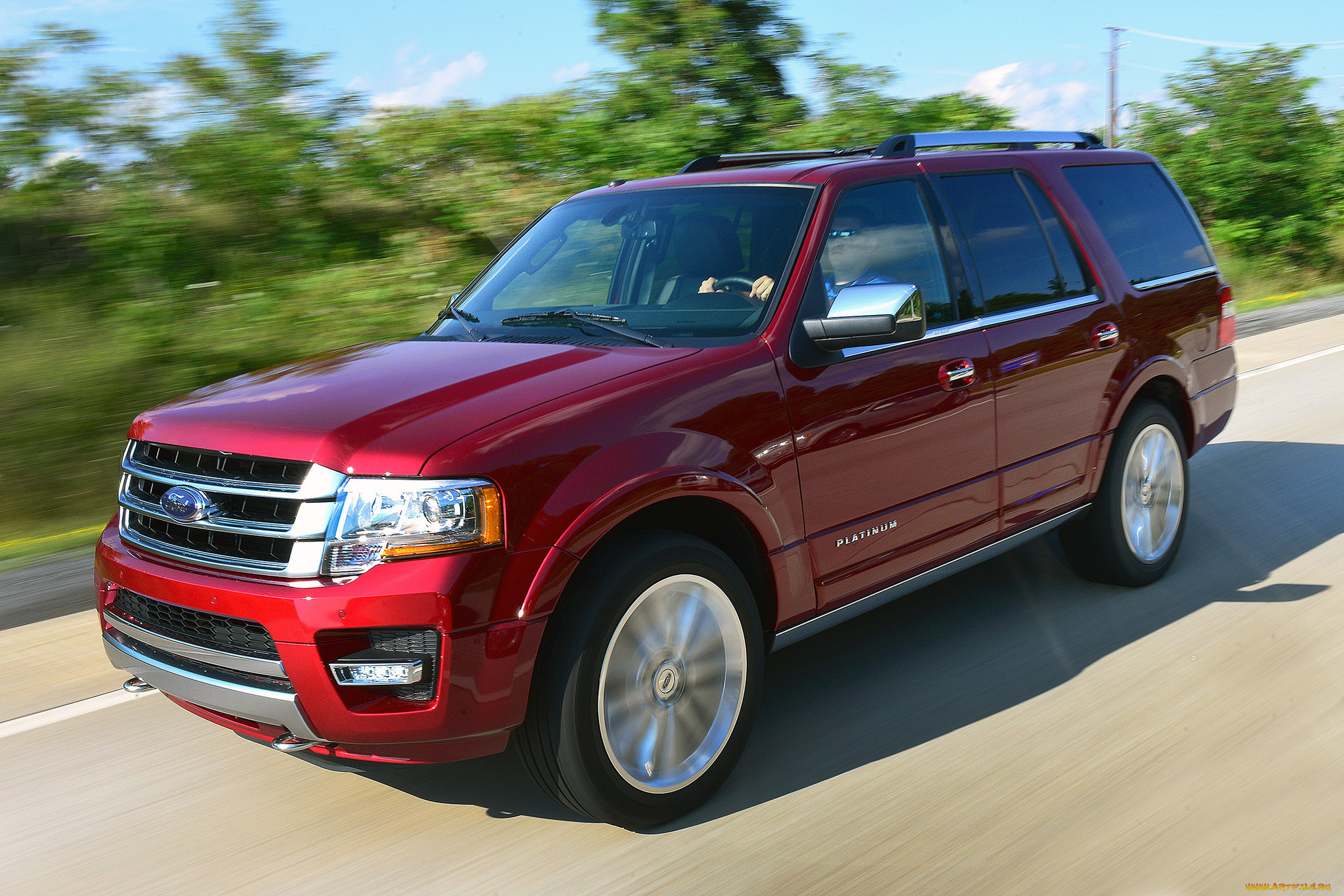 2015, ford, expedition, автомобили, ford, красный, форд