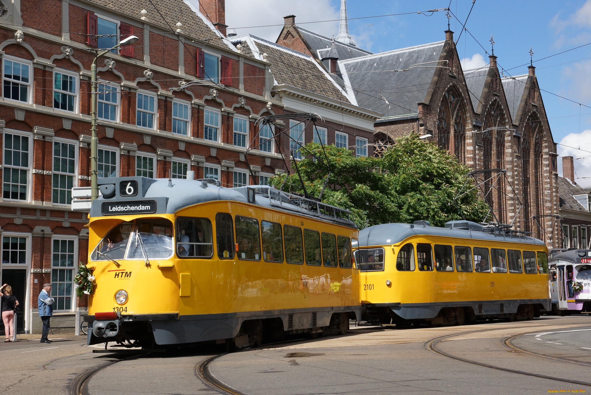 техника, трамваи, город, трамвай, рельсы, улица