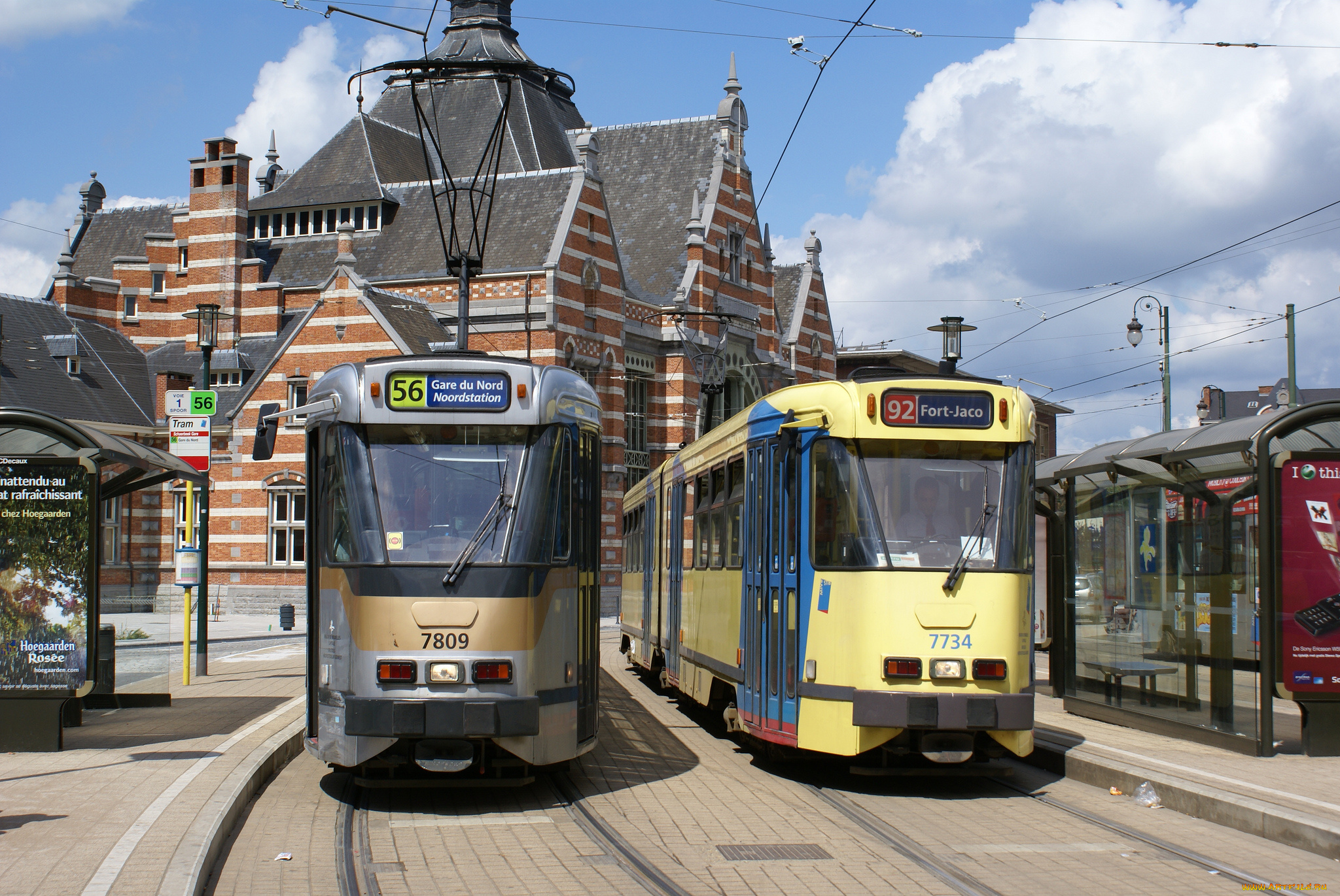 техника, трамваи, город, трамвай, рельсы, улица