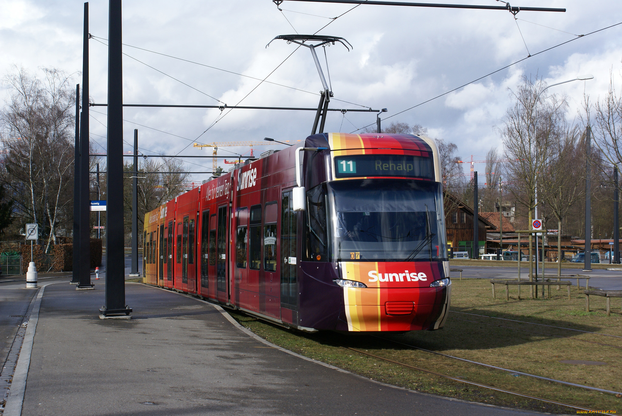 техника, трамваи, город, трамвай, рельсы, улица