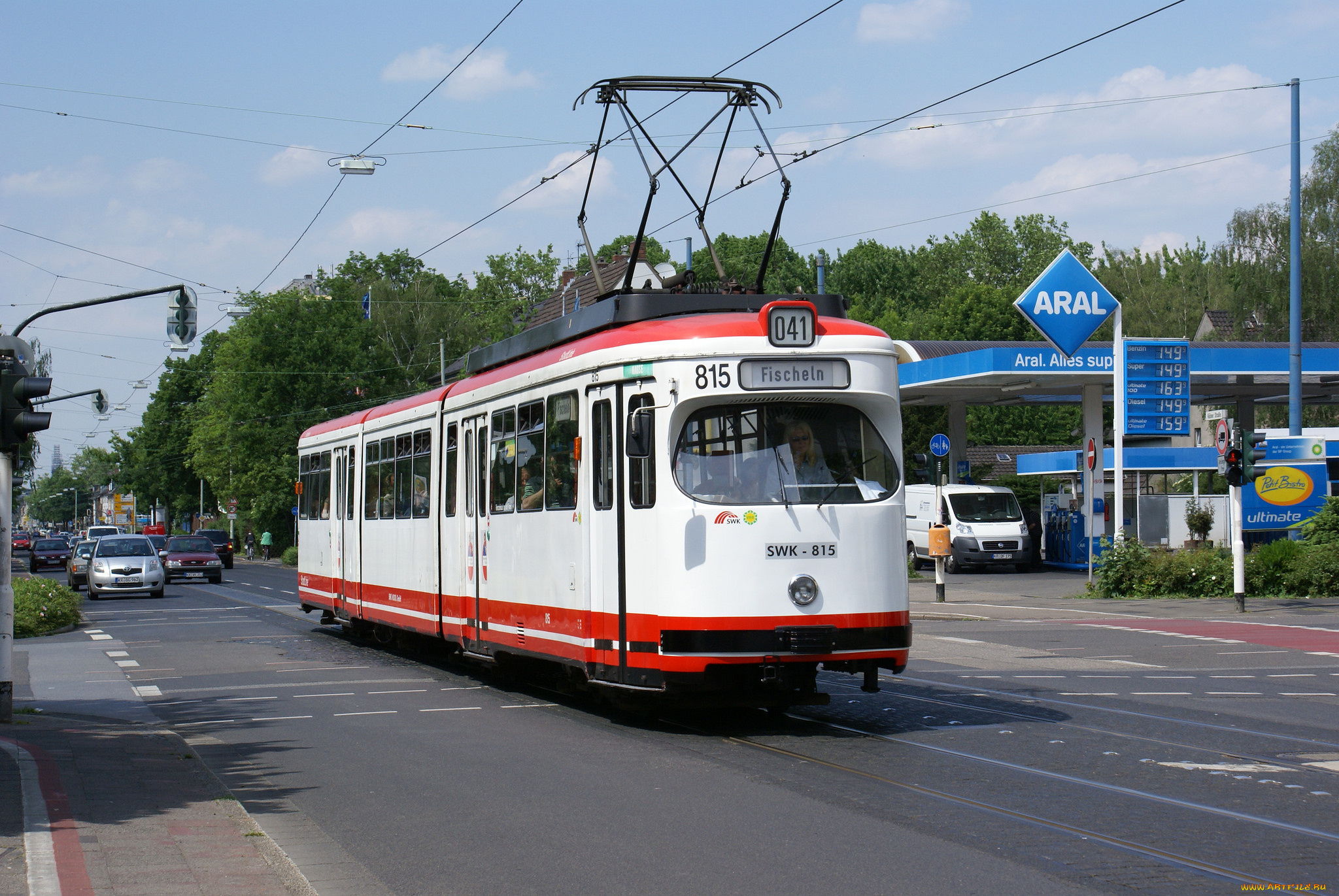 техника, трамваи, трамвай, рельсы, улица, город