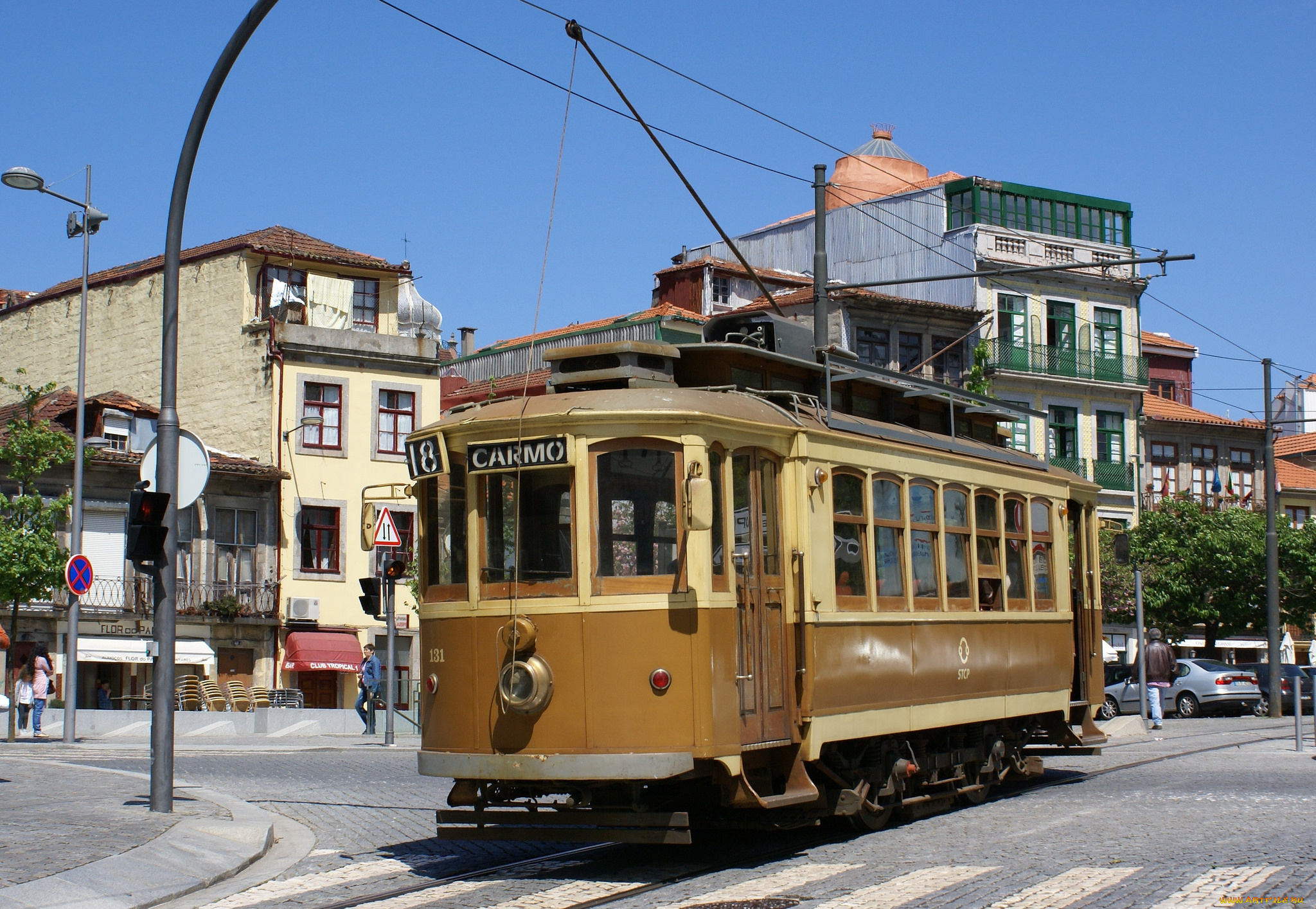 техника, трамваи, город, трамвай, рельсы, улица