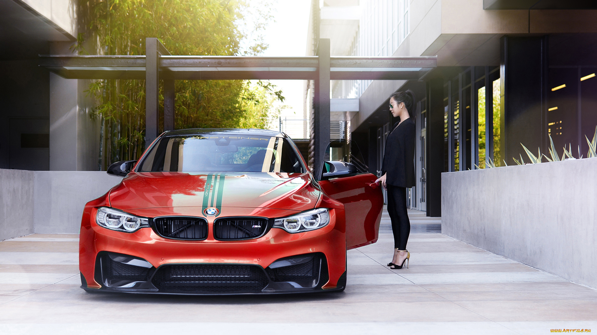 автомобили, -авто, с, девушками, автомобиль, фон, взгляд, девушка