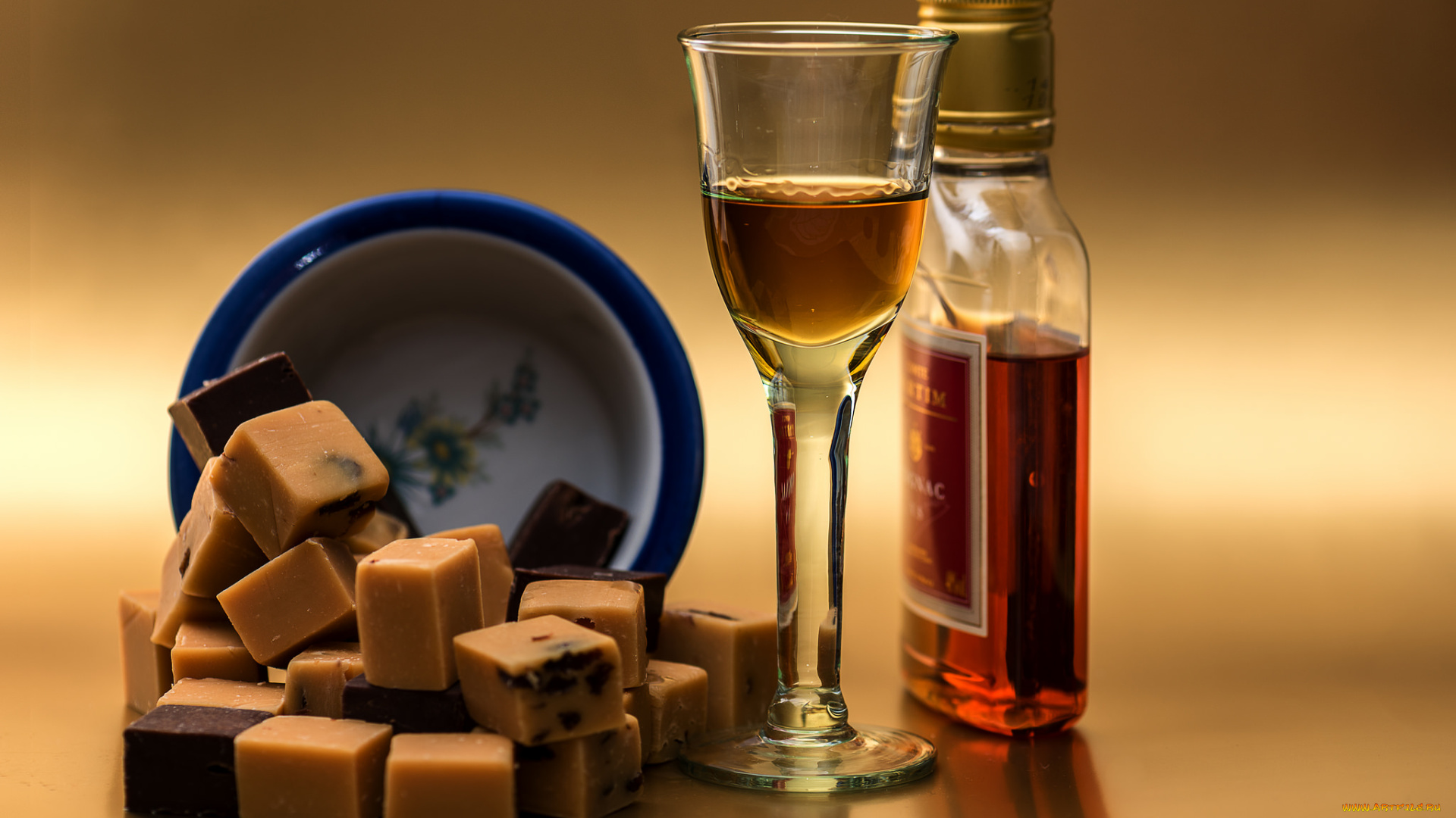 еда, напитки, сладости, коньяк