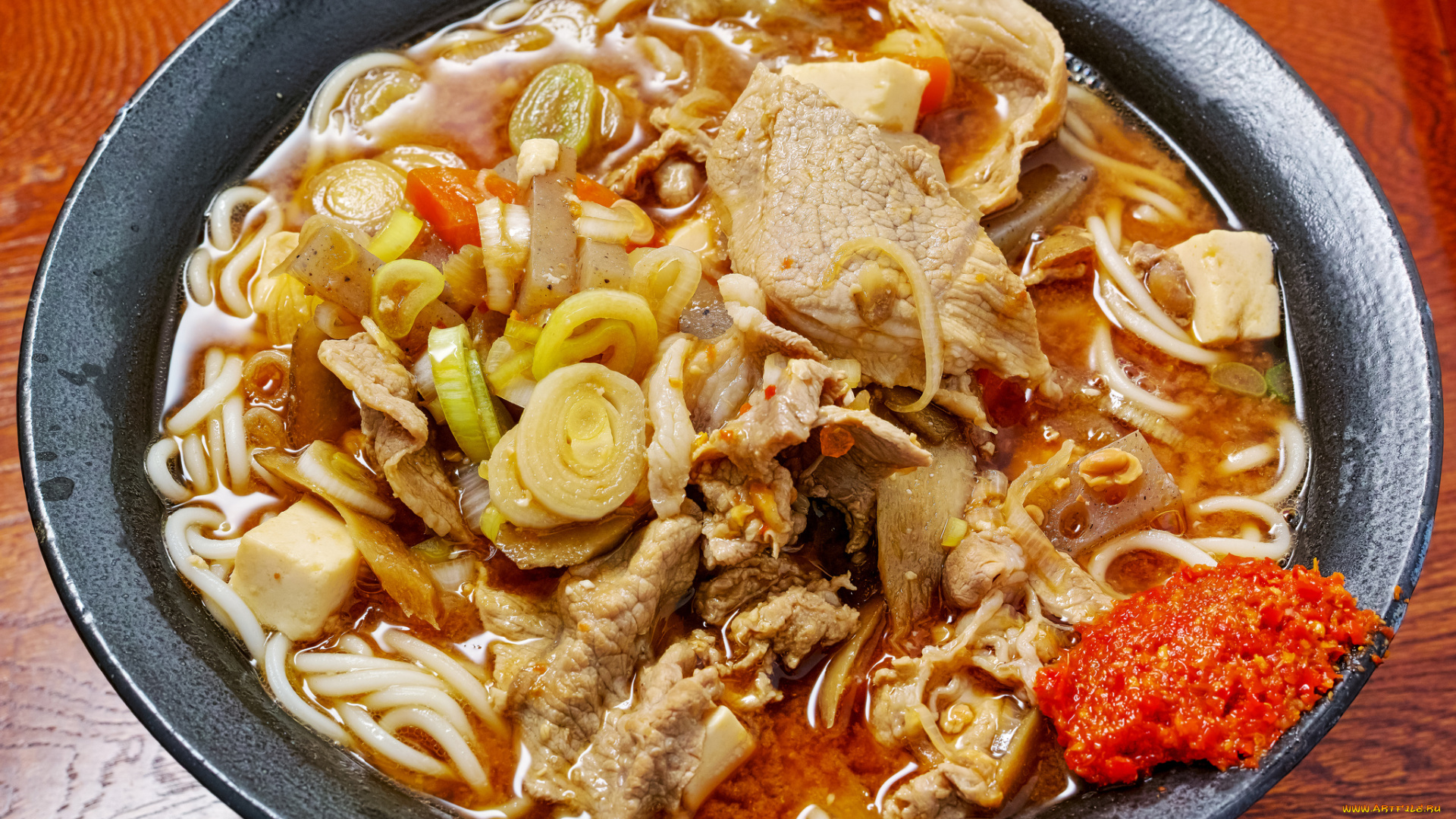 еда, вторые, блюда, лапша, овощи, мясо, грибы