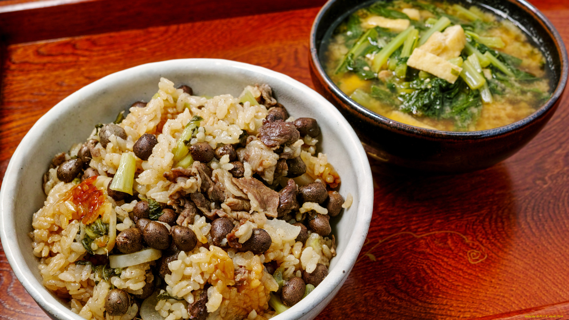 еда, вторые, блюда, рис, фасоль, суп