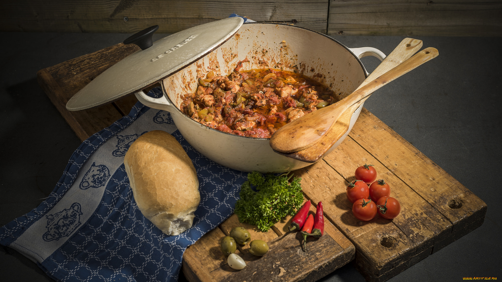 еда, вторые, блюда, зелень, хлеб, овощи, рагу, мясное