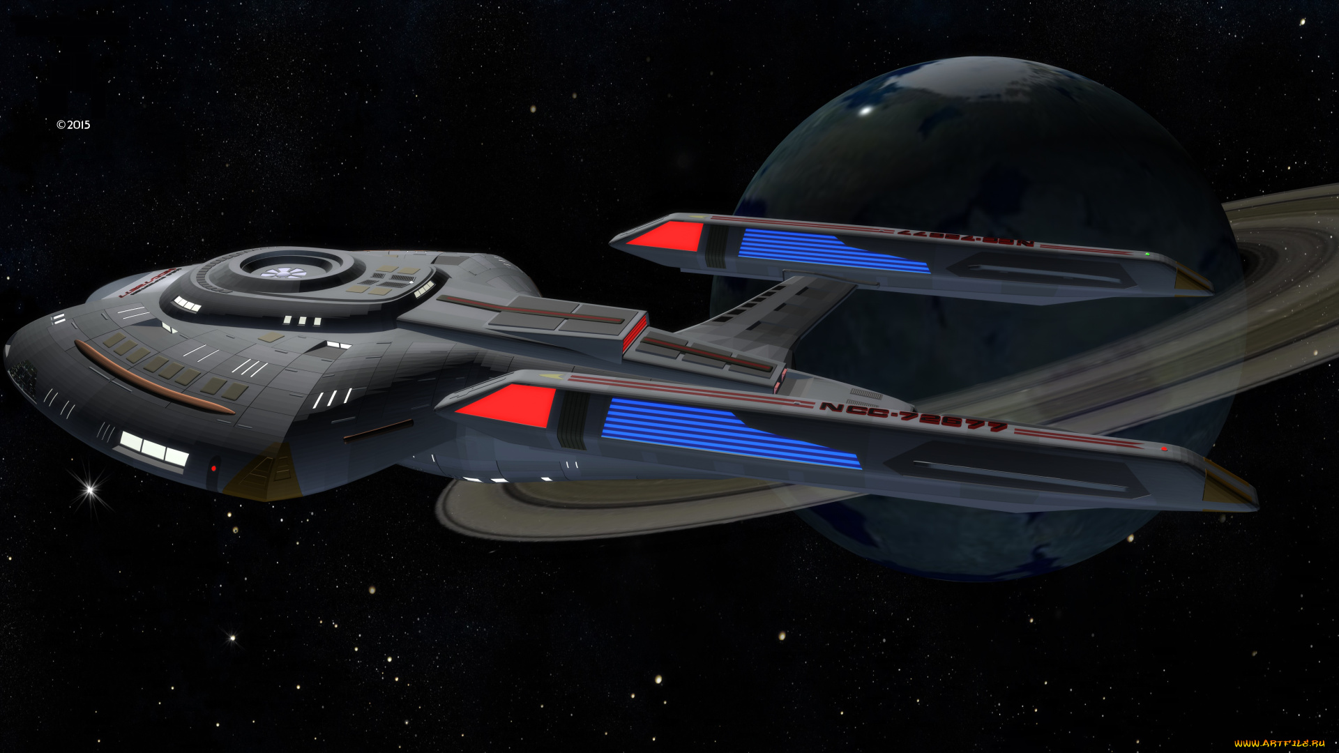 космос, арт, полет, космический, корабль, вселенная