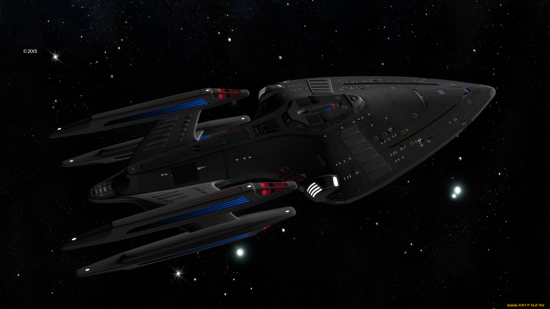 космос, арт, полет, космический, корабль, вселенная