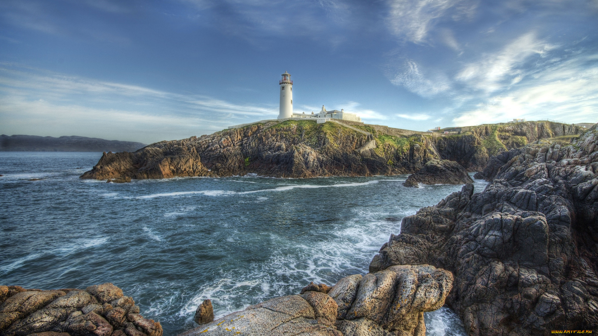 природа, маяки, побережье, маяк