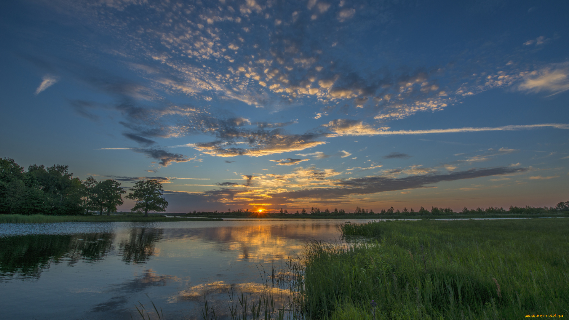 природа, восходы, закаты, рассвет
