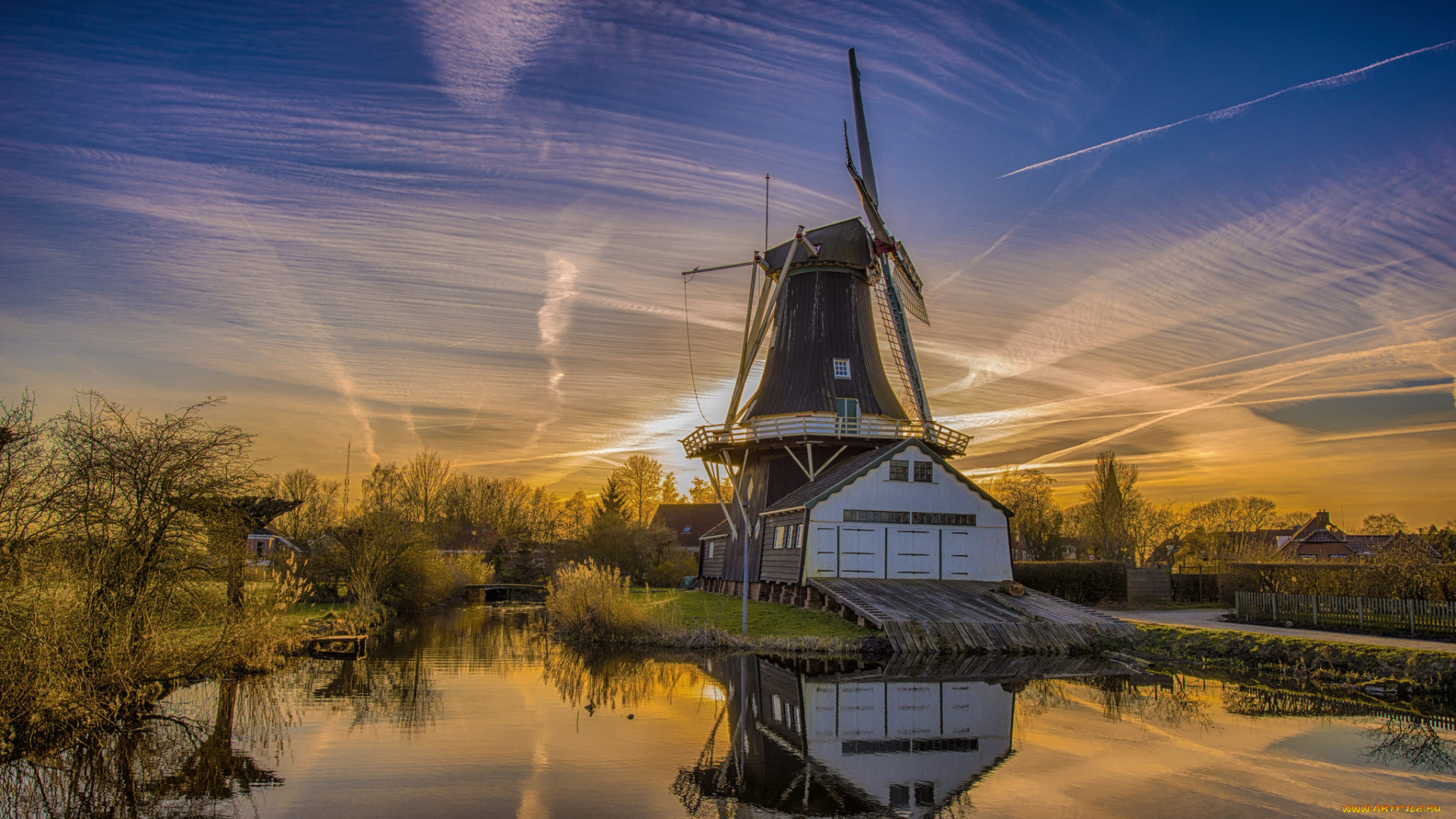 разное, мельницы, ветряк, мельница