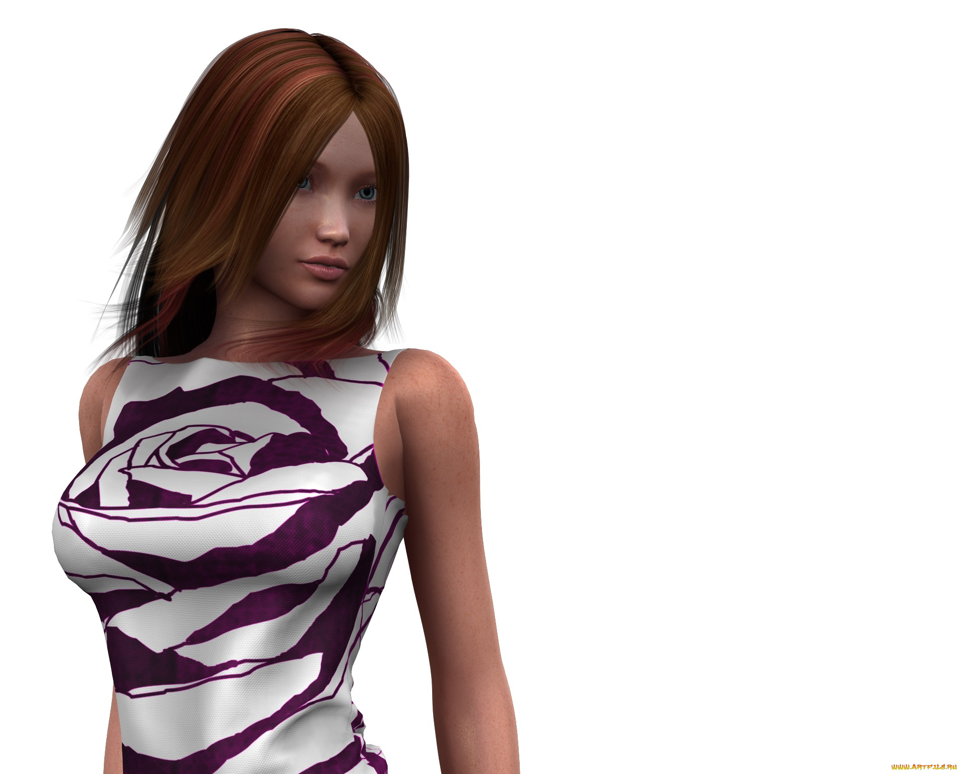 3д, графика, люди, , people, девушка, взгляд, фон