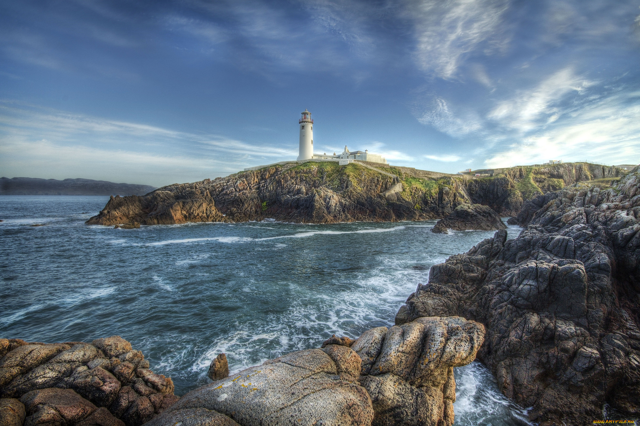 природа, маяки, побережье, маяк