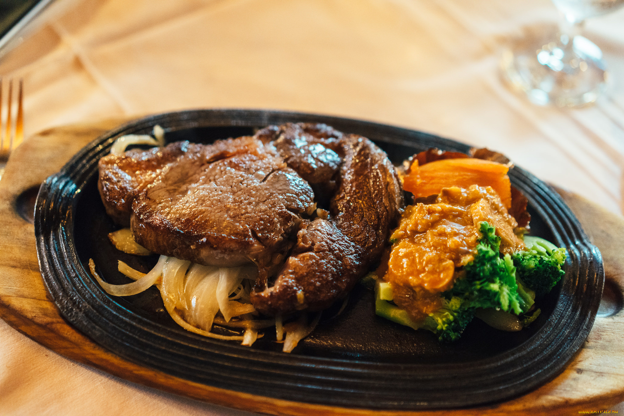 еда, мясные, блюда, овощи, зелень, раркое