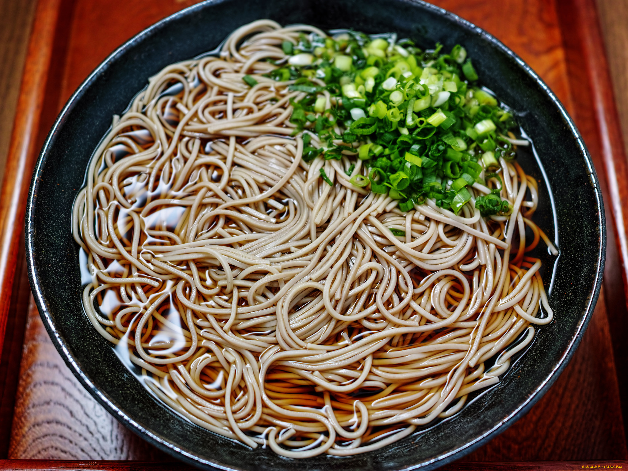еда, макаронные, блюда, зелень, лапша