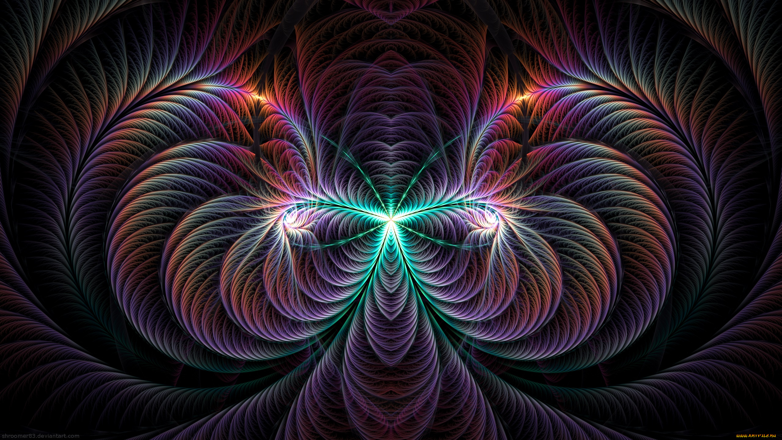 3д, графика, фракталы, , fractal, цвета, фон, узор