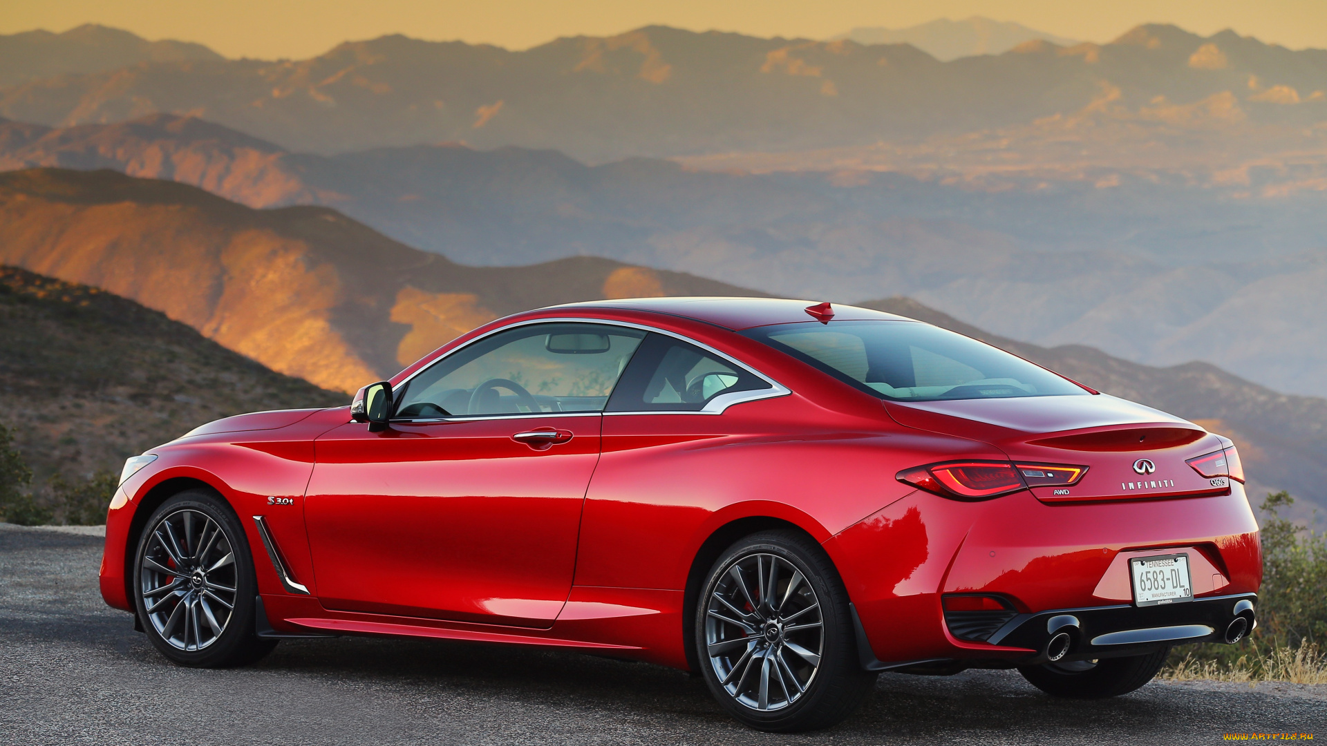 автомобили, infiniti, 2017г, awd, sport, 400, red, q60