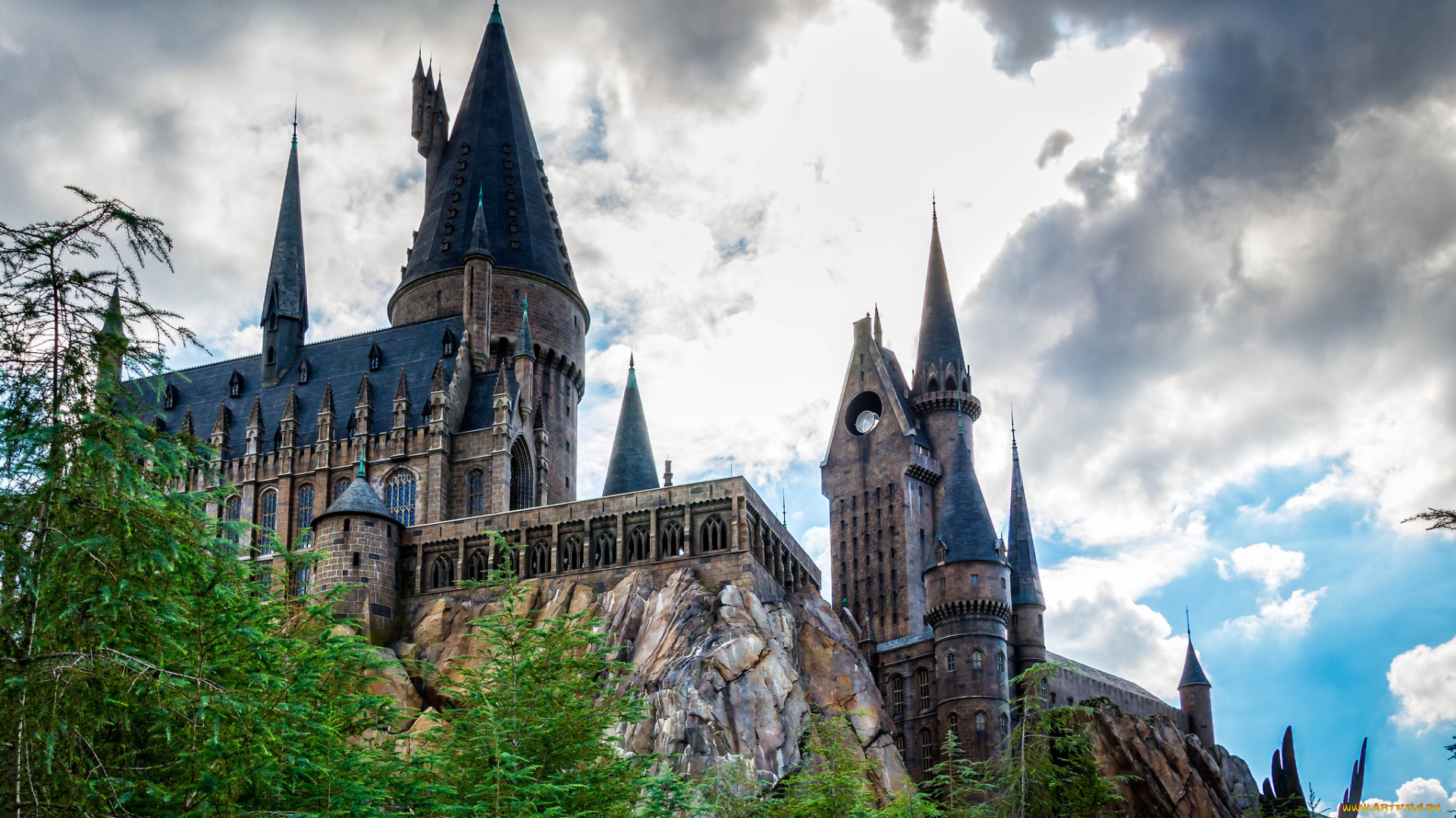 hogwarts, castle, города, -, дворцы, , замки, , крепости, замок